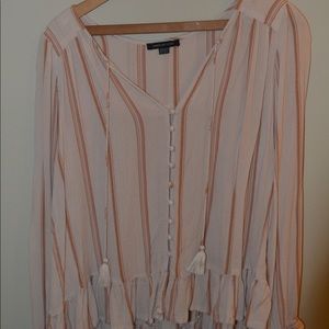 Striped American Eagle Blouse
